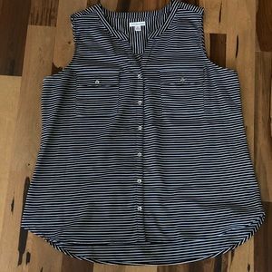 Croft and Barrow Sleeveless Blouse (XL)